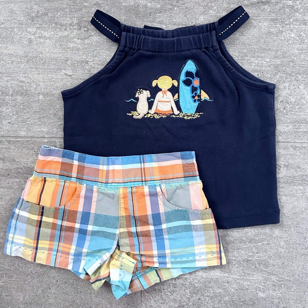 Gymboree Vintage Tropical Bloom Outfit Size 18 months - 2T